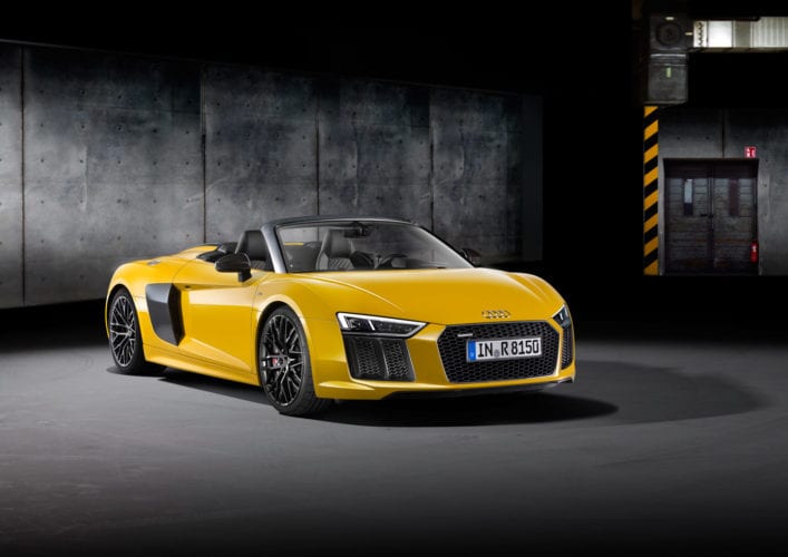 New Audi R8 Spyder V10