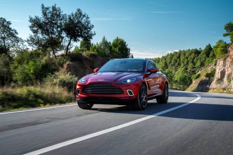 Aston Martin DBX Front