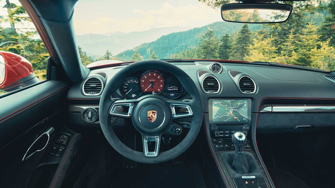 Porsche 718 GTS Steering Wheel